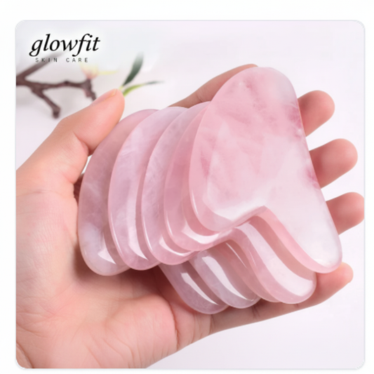 GlowFit Rose Gua Sha Sculpting Tool